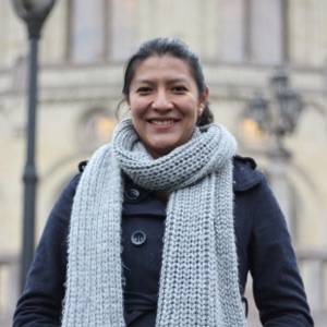 Lourdes Molina, økonom fra ICEFI deltok i TRACE 2014-2015